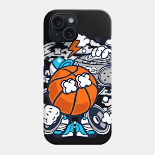 Basketball Boombox Beat Cartoon Phone Case