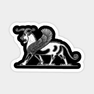 Winged Griffon of Darius the Great Magnet