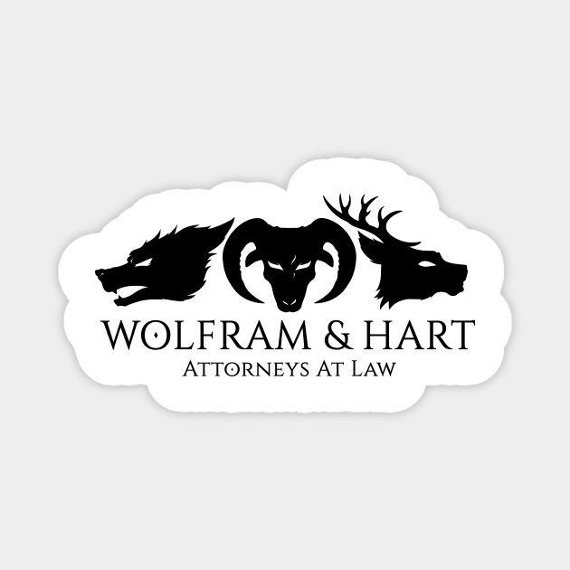 Wolfram & Hart Magnet by wloem