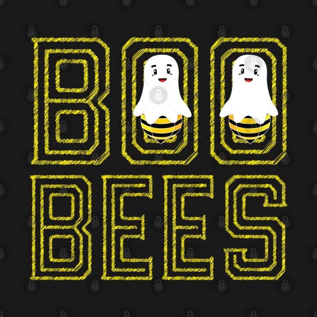 Boo Bees Couples Halloween 2019 Horror Costume Husband Wife Boyfriend Girlfriend Ghost Zombie by BestSellerDesign