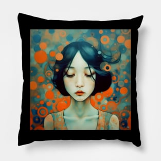 Surreal Girl Pillow