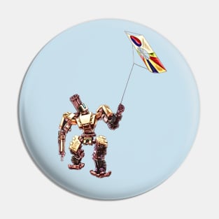 Overwatch Bastion Kite Flying Pin