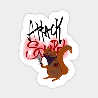 Attack Squirrel x Girl Wasted Magnet