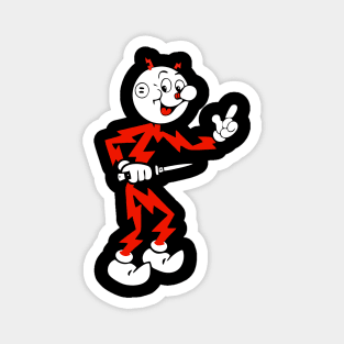 Remember Kids Electricity Will Kill You - Reddy Kilowatt Magnet