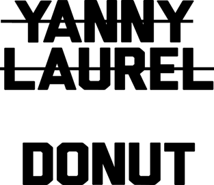 Yanny or Laurel? I Heard Donut Magnet