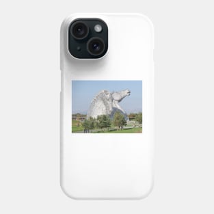 The Kelpies, Helix Park, Falkirk Phone Case