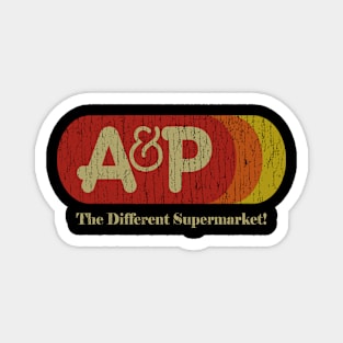 A&P_The Different Supermarket Magnet