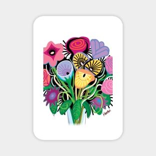 Animal Flowers Magnet