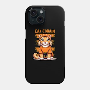 Cat Cobain Phone Case