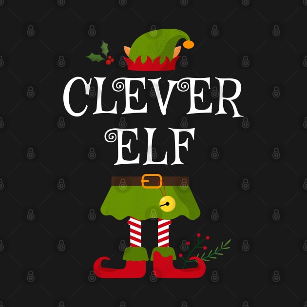 Clever Elf Shirt , Family Matching Group Christmas Shirt, Matching T Shirt for Family, Family Reunion Shirts by bkls