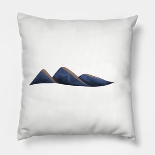 Blue Mountains at Sunset Pillow