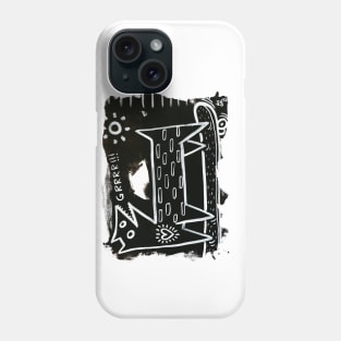 dog skater Phone Case