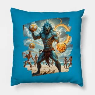 Beach Volleyball Pillow