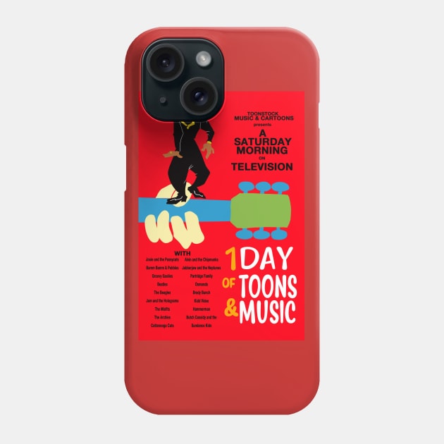 Toonstock - Hammerman Phone Case by TechnoRetroDads