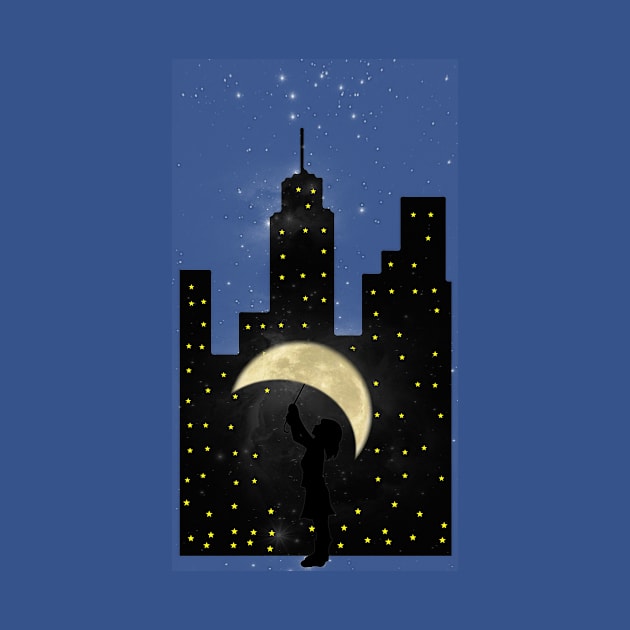 Starry Night in the City by Bluepress