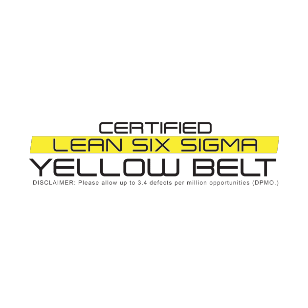 Certified Lean Six Sigma Yellow Belt by LEANSS1