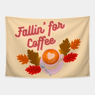 Fallin for Coffee Too Tapestry