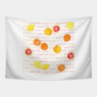 Pastel Citrus Tapestry