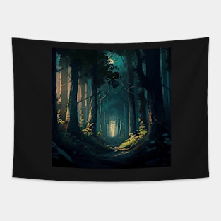 The Night Forest Tapestry