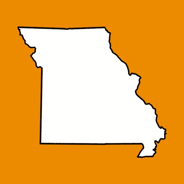 Missouri - Blank Outline by loudestkitten