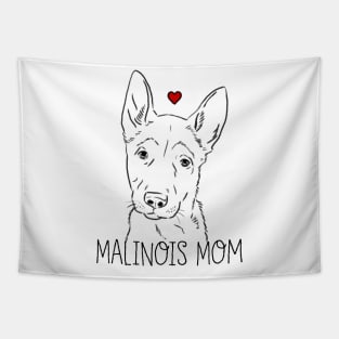 Malinois Mom, Malinois Lover, Belgian Malinois Tapestry