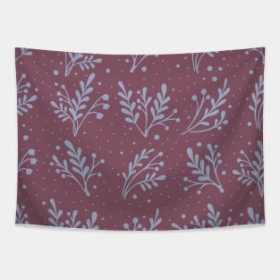 Vintage botanical pattern Tapestry