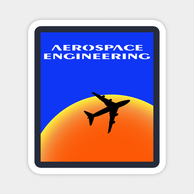 aerospace engineer, airplane engineering Magnet by PrisDesign99