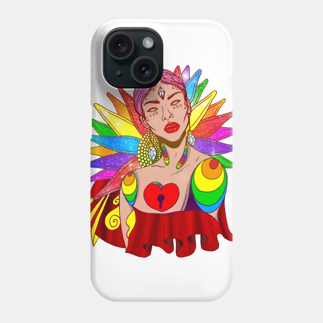 Pride Beauty Phone Case by kenallouis