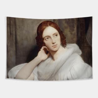 Portrait of Sophie Marin, Widow of Lieutenant General Baudrand by Ary Scheffer Tapestry