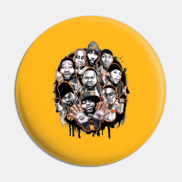 Wutang Clan  Wu Legacy Pin by BUKTU