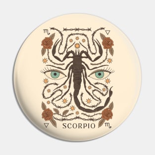 Scorpio, The Scorpion Pin