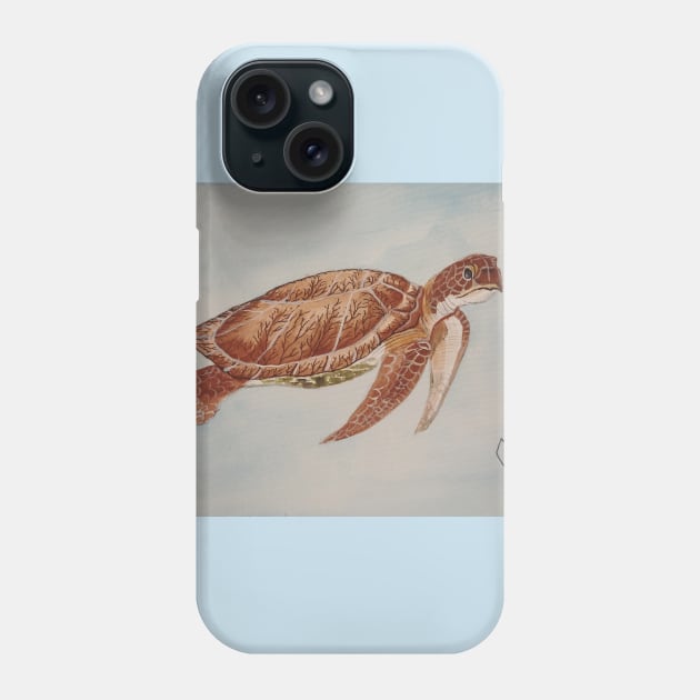 Sea Turtle Phone Case by Matt Starr Fine Art