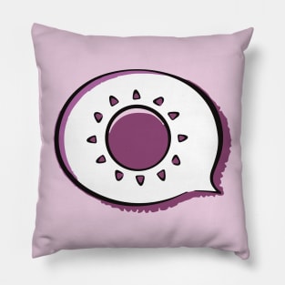 BTS butter sun purple Edit Pillow