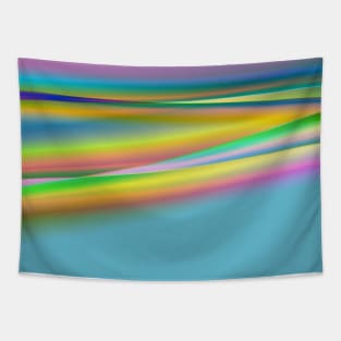 blue pink abstract texture art Tapestry