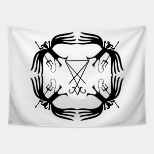 occult symbol Tapestry