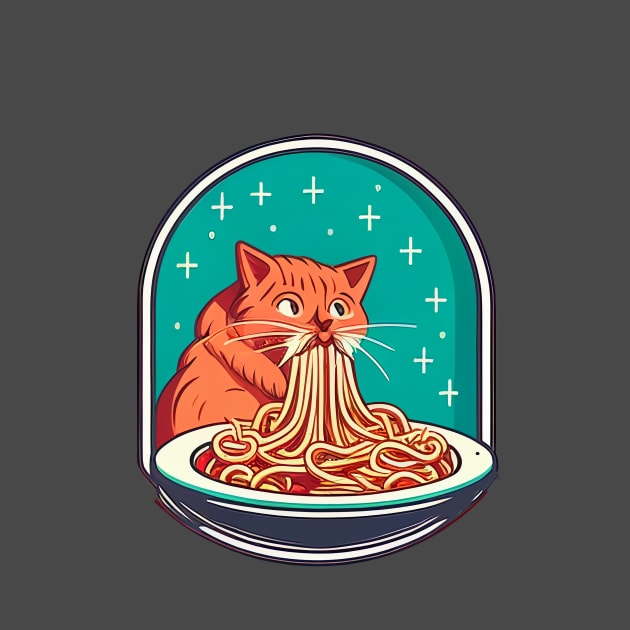 Divine Spaghetti by Ink Fist Design