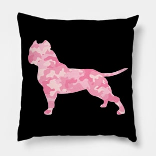 American bully camouflage Pillow