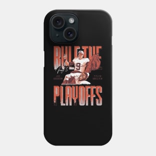 Joe Burrow Cincinnati Rule The Playoffs Phone Case