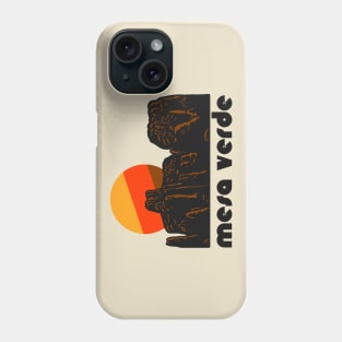 Retro Mesa Verde ))(( Tourist Souvenir National Park Design Phone Case