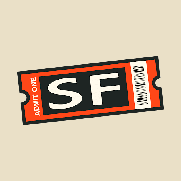 SF Ticket by CasualGraphic