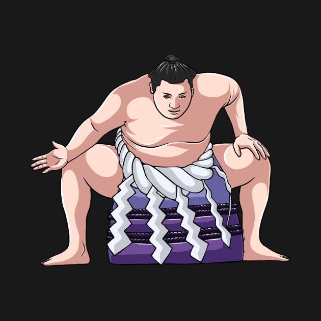 Sumo Wrestler Sumo Japan Wrestling by fromherotozero