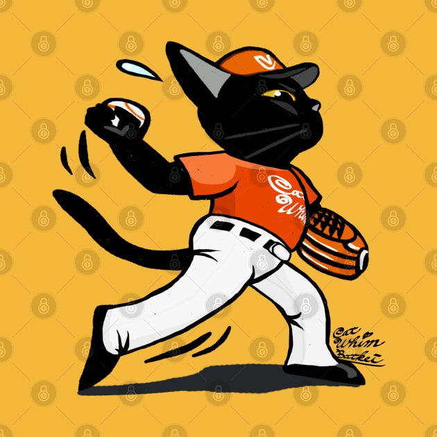 Baseball pitcher by BATKEI