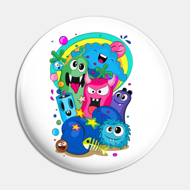 Cheerful company of monsters_2 Pin by AndreKENO