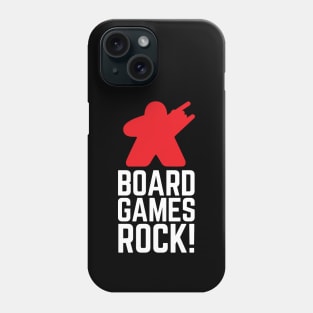 Board Games Rock Meeple Phone Case