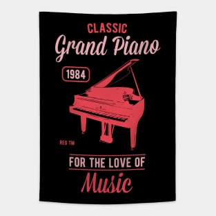 Classic Grand Piano Tapestry