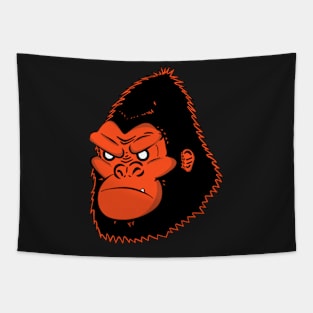 Red Gorilla Tapestry