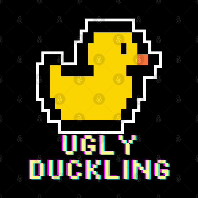 Ugly Duckling Retro Pixel! by SocietyTwentyThree