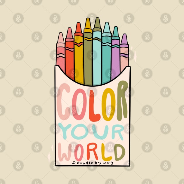 Color Your World by Doodle by Meg