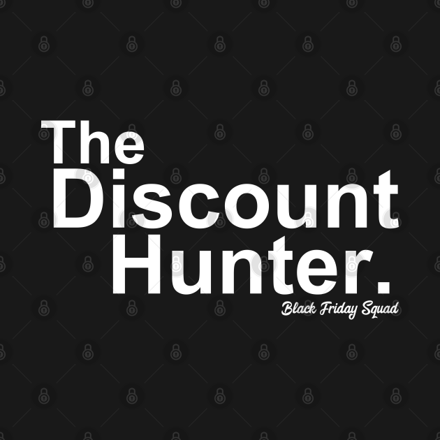 Discover Black Friday Shopping Team Matching Outfit The Discount Hunter - Black Friday Shopping Team - T-Shirt