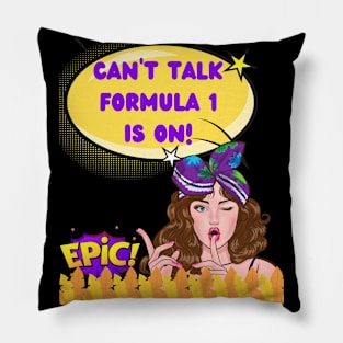 Can't talk f1 is on Pillow